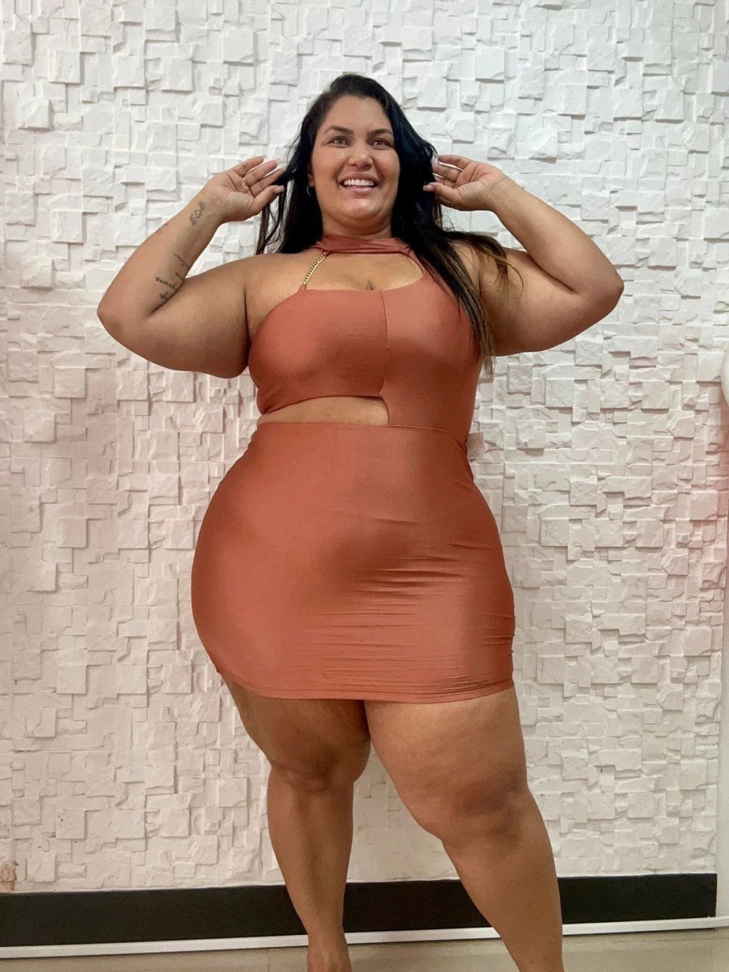VESTIDO PÉTALA PLUS