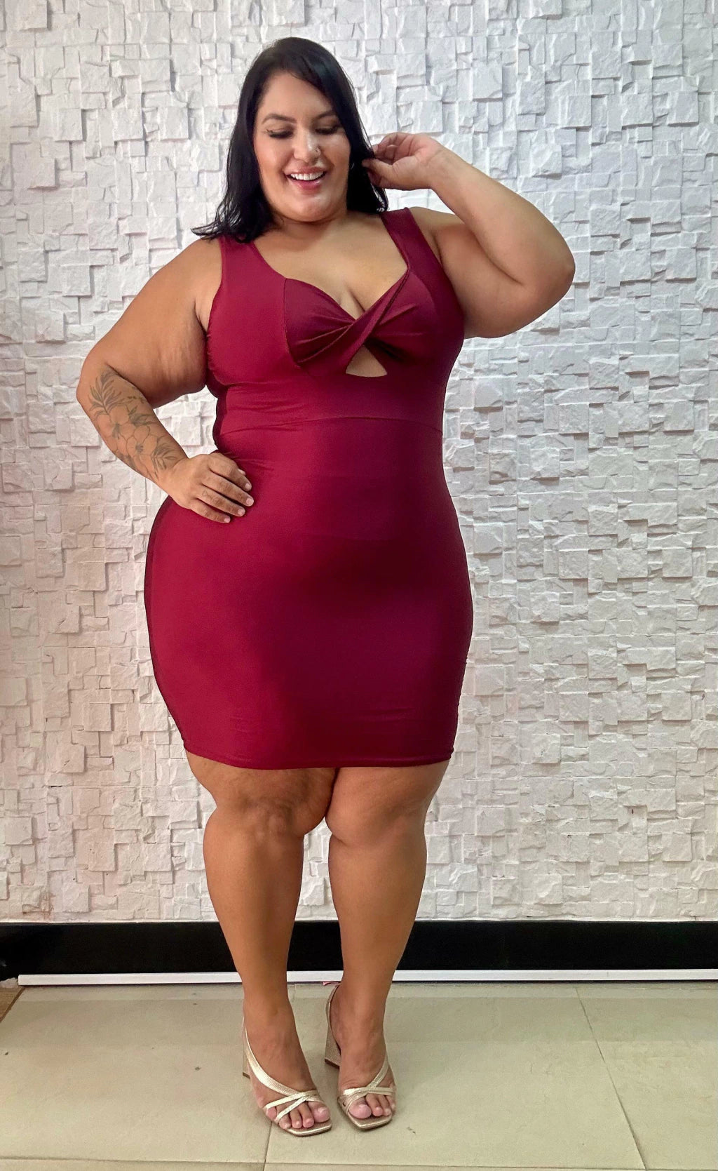 VESTIDO JANAÍNA PLUS