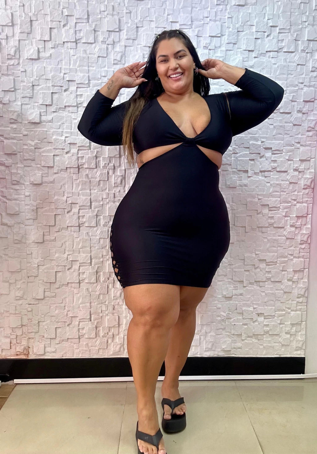 VESTIDO PRISCILA PLUS
