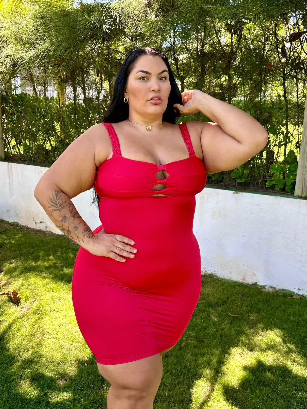 VESTIDO TREVO PLUS